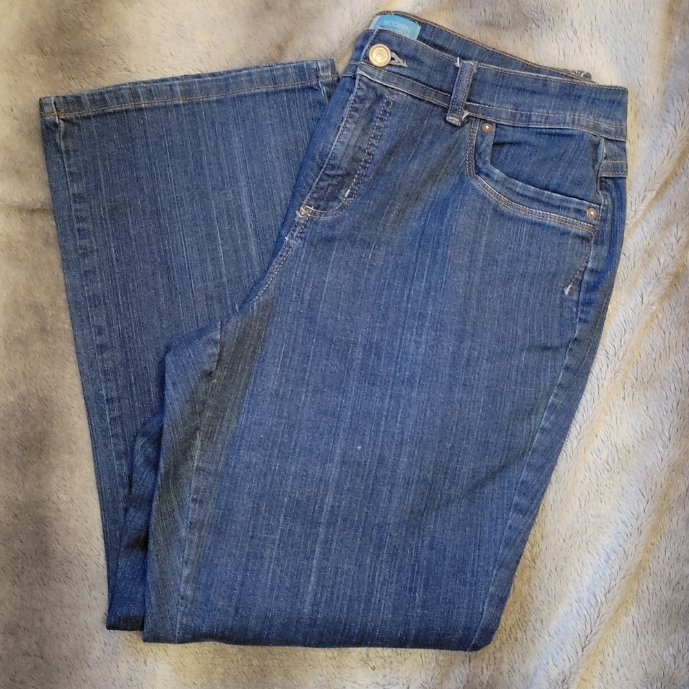 CJ Banks Slimming Jeans sz 18W short